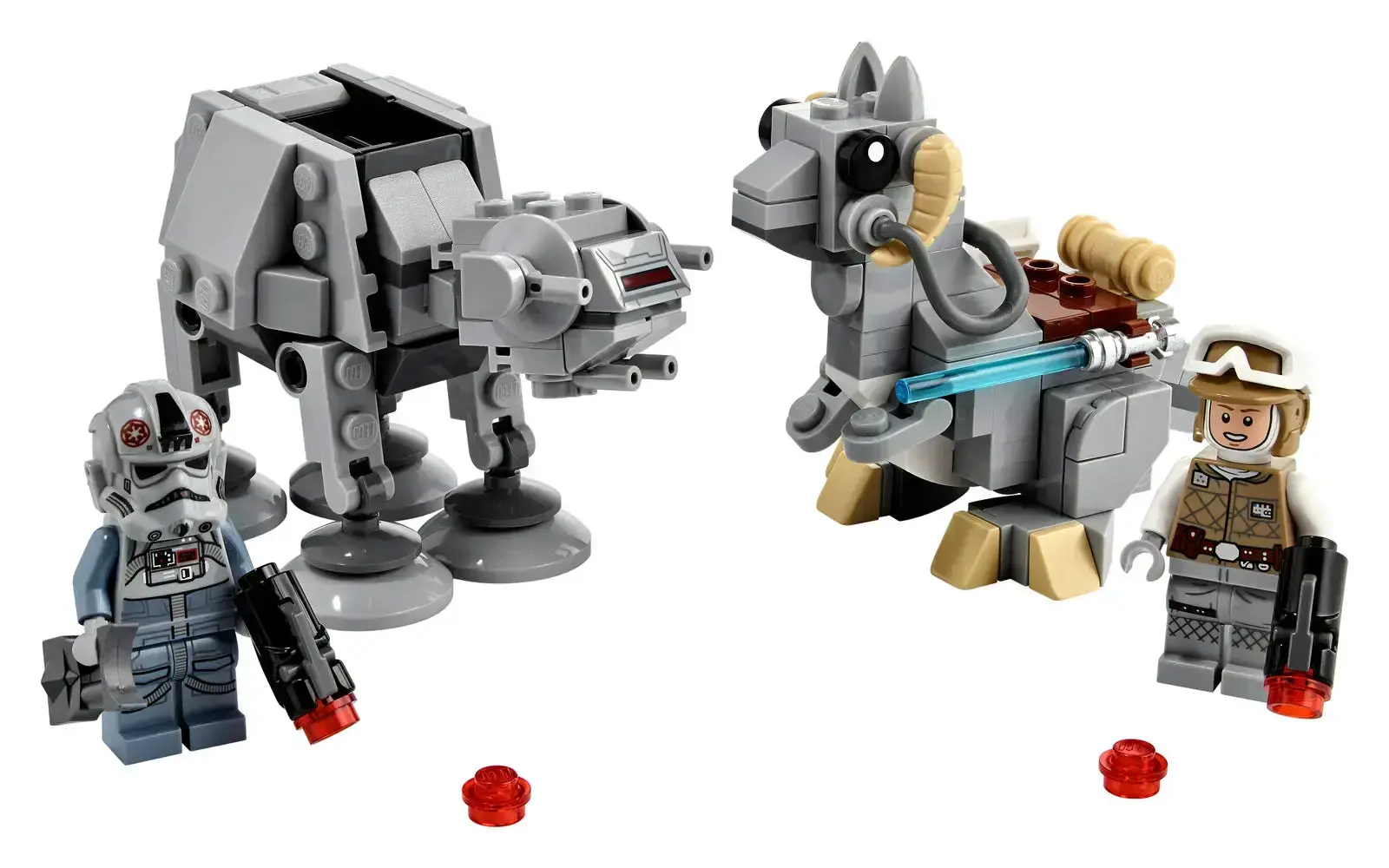 Блочный конструктор LEGO Star Wars Микрофайтеры: AT-AT против таунтауна (75298)