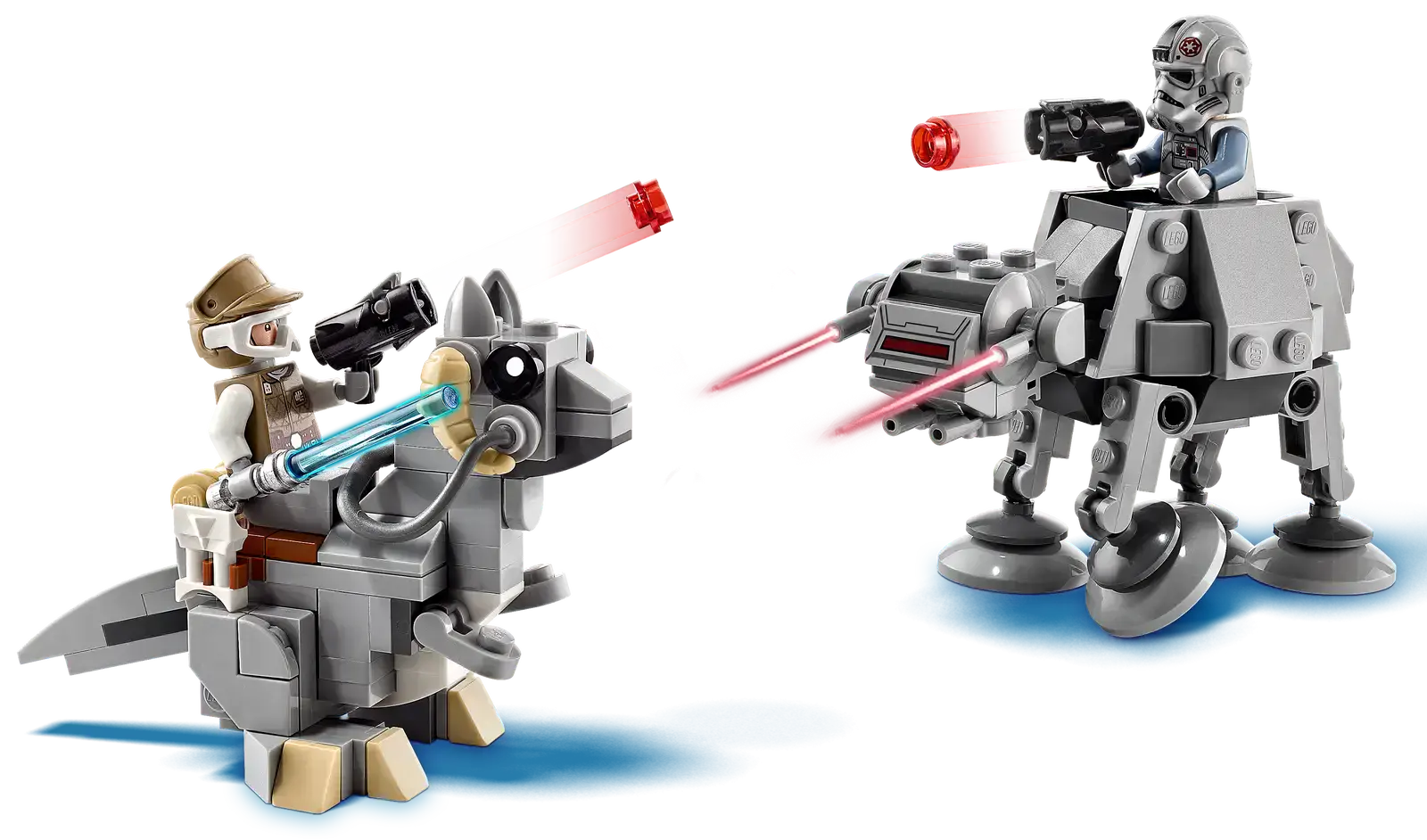 Блочный конструктор LEGO Star Wars Микрофайтеры: AT-AT против таунтауна (75298)