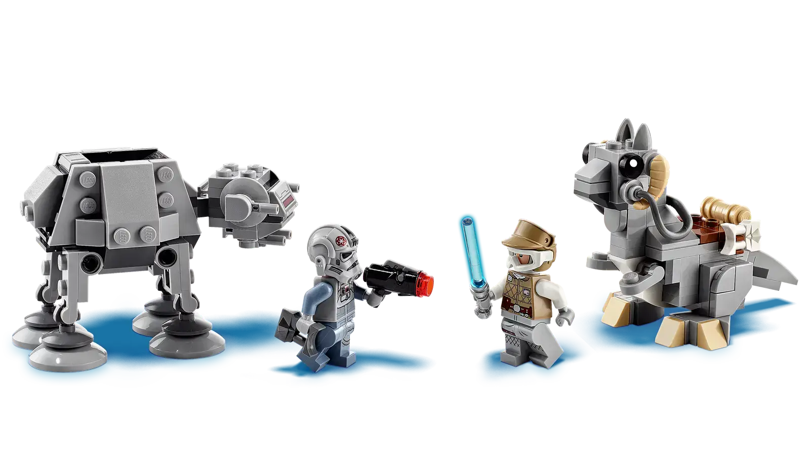 Блочный конструктор LEGO Star Wars Микрофайтеры: AT-AT против таунтауна (75298)