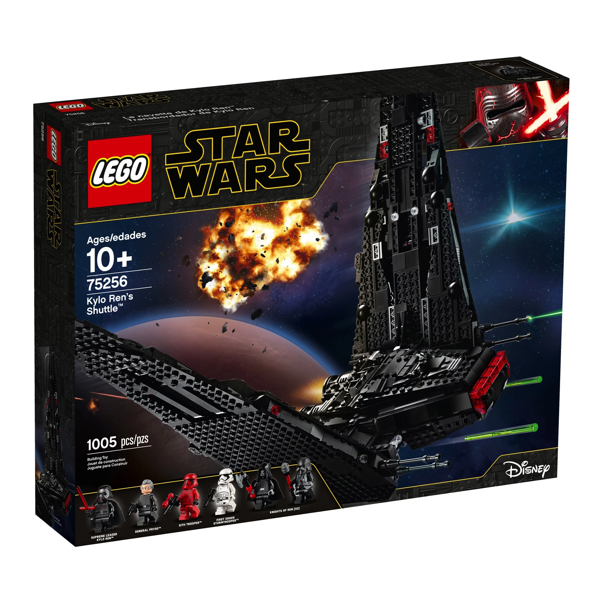 Блочный конструктор LEGO Star Wars Шаттл Кайло Рена (75256)