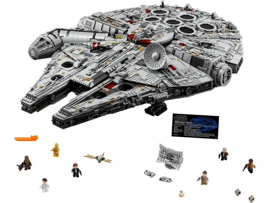 Блоковий конструктор LEGO Star Wars Сокіл Тисячоліття (75192)