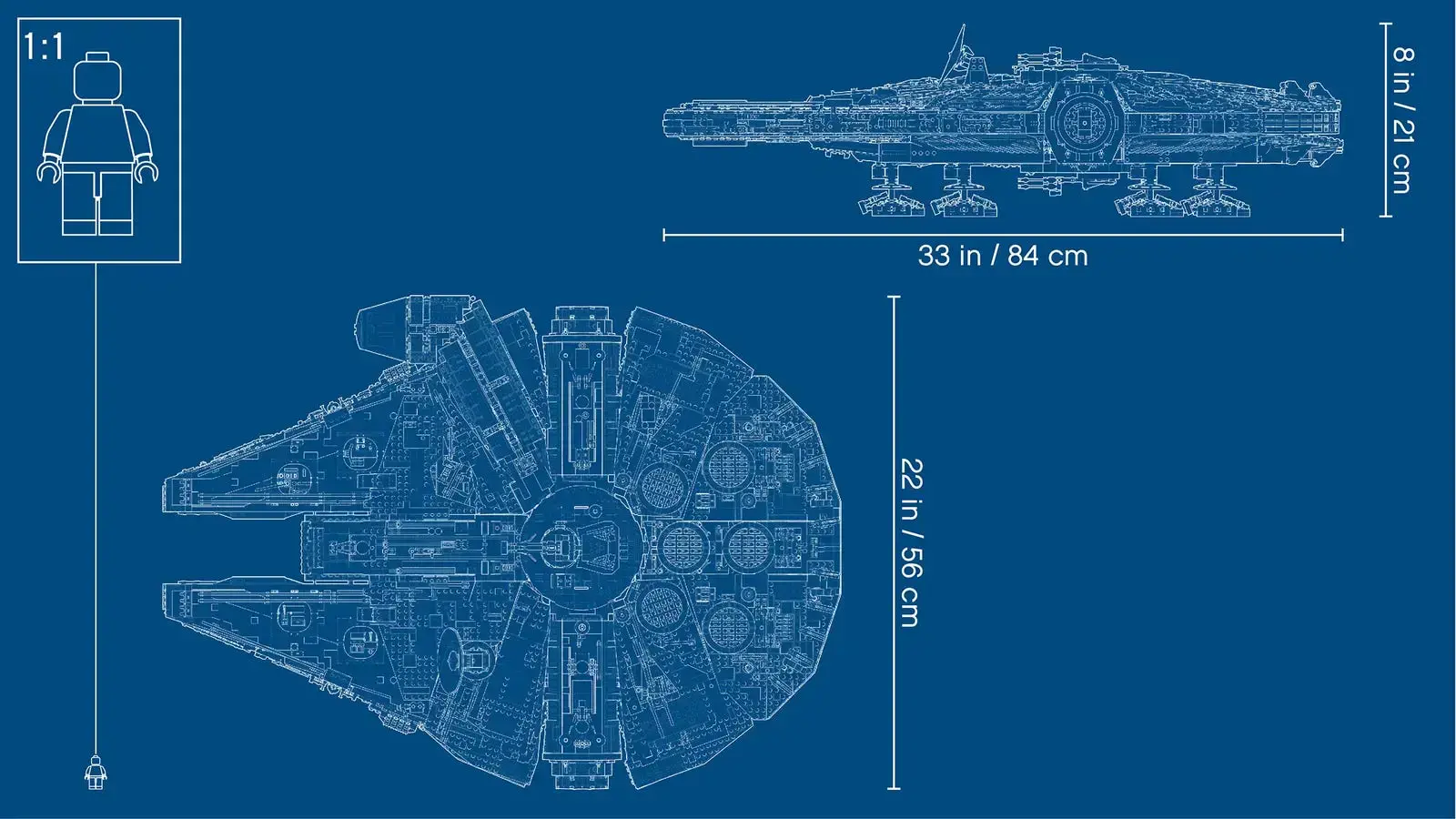 Блочный конструктор LEGO Star Wars Сокол Тысячелетия (75192)