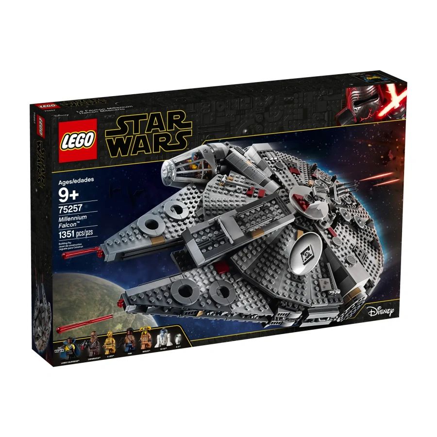 Блоковий конструктор LEGO Star Wars Сокіл Тисячоліття (75257)