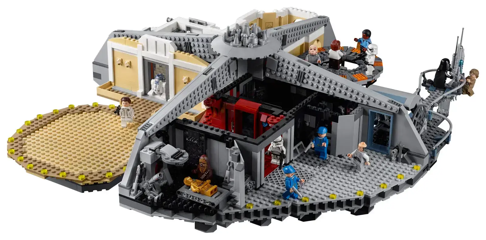 Блочный конструктор LEGO Star Wars Западня в Облачном городе (75222)