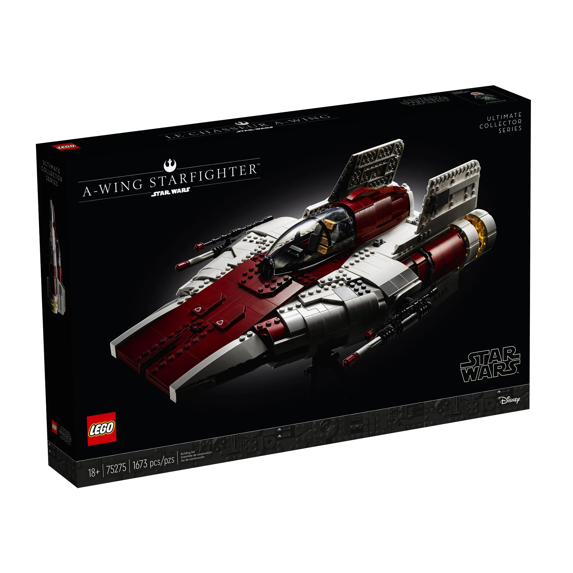 Блочный конструктор LEGO Star Wars Звёздный истребитель типа А (75275)