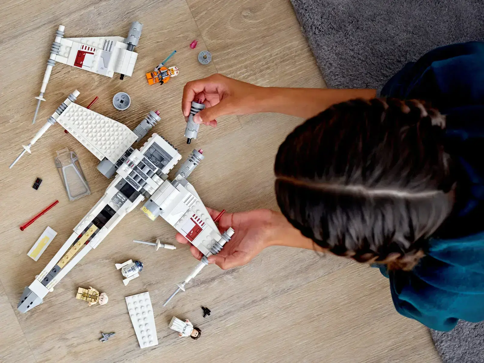 Блоковий конструктор LEGO Star Wars Винищувач X-wing Люка Скайвокера (75301)