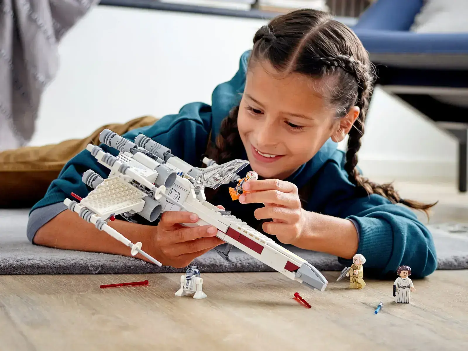 Блоковий конструктор LEGO Star Wars Винищувач X-wing Люка Скайвокера (75301)