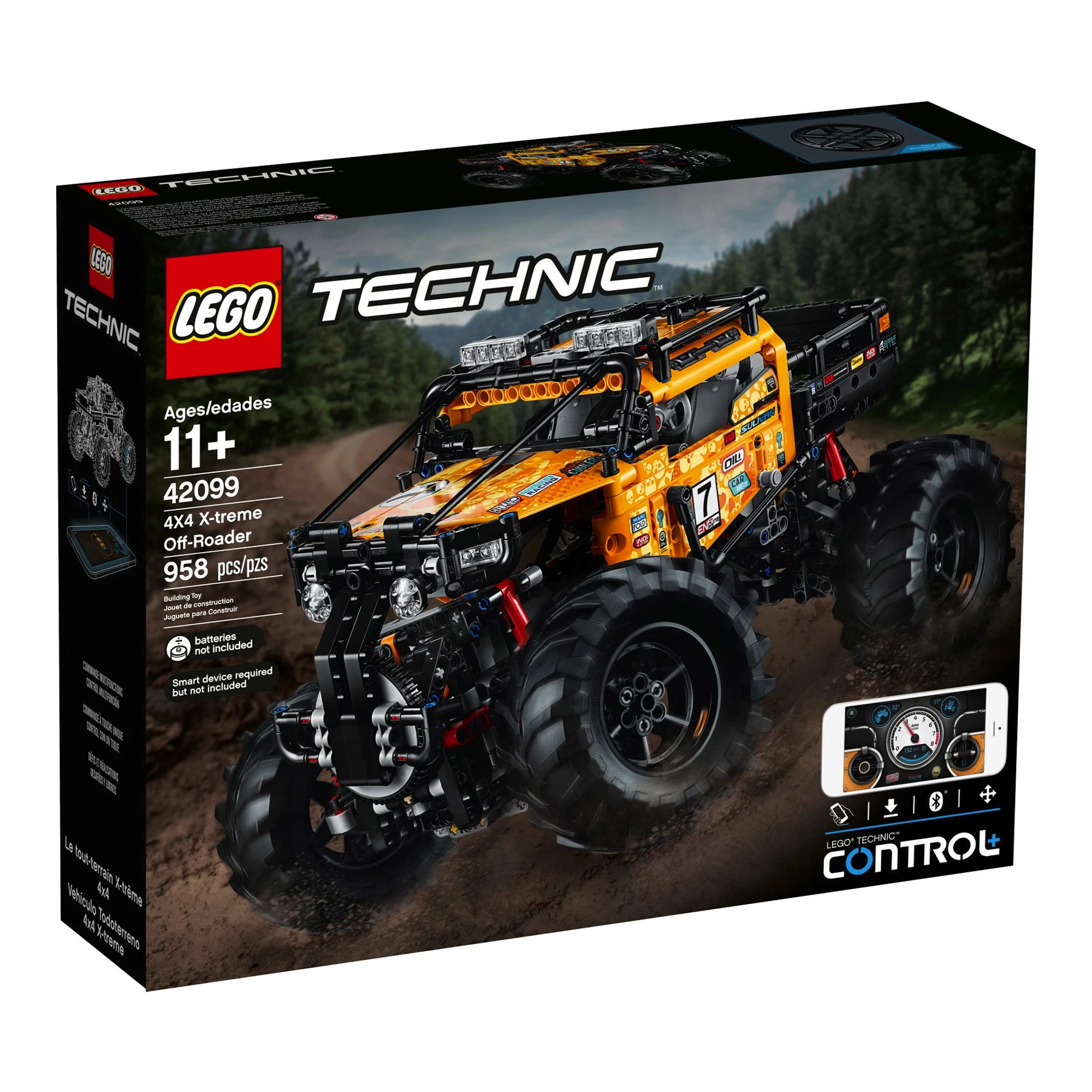 Авто-конструктор LEGO Technic 4x4 X-Treme Off-Roader (42099) на дистанційному управлінні