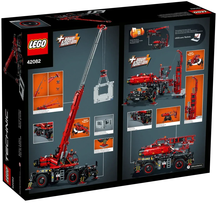 Авто-конструктор LEGO Technic Підйомний кран (42082)