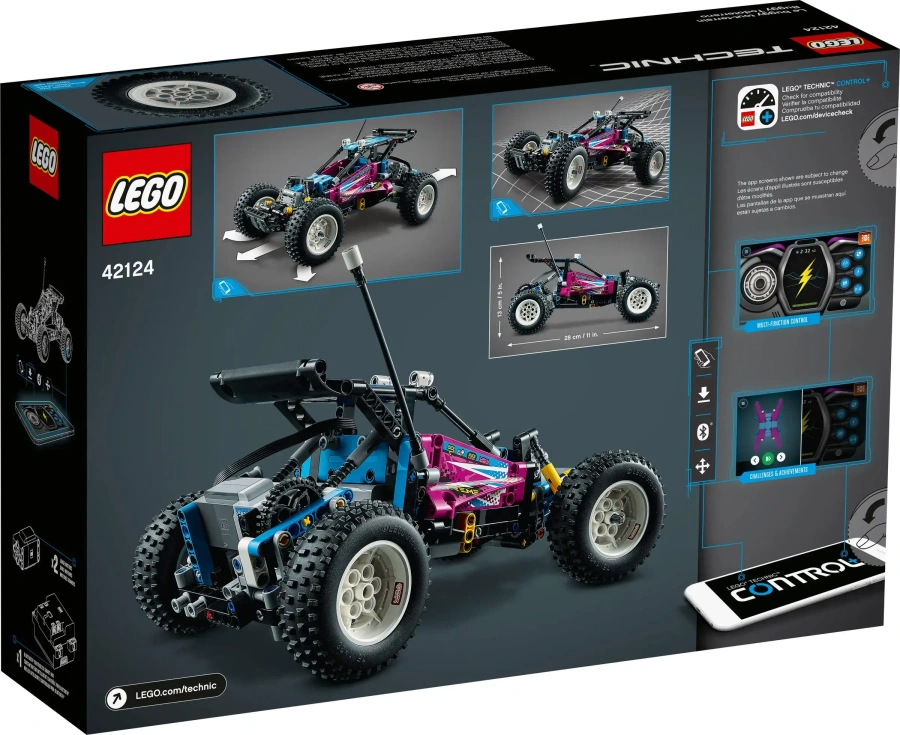 Авто-конструктор LEGO Technic Баггі-позашляховик (42124) на дистанційному управлінні