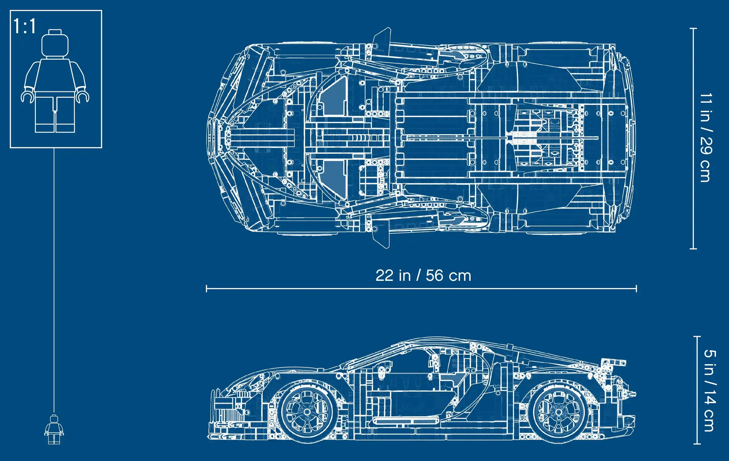 Aвто-конструктор LEGO Technic Bugatti Chiron (42083)