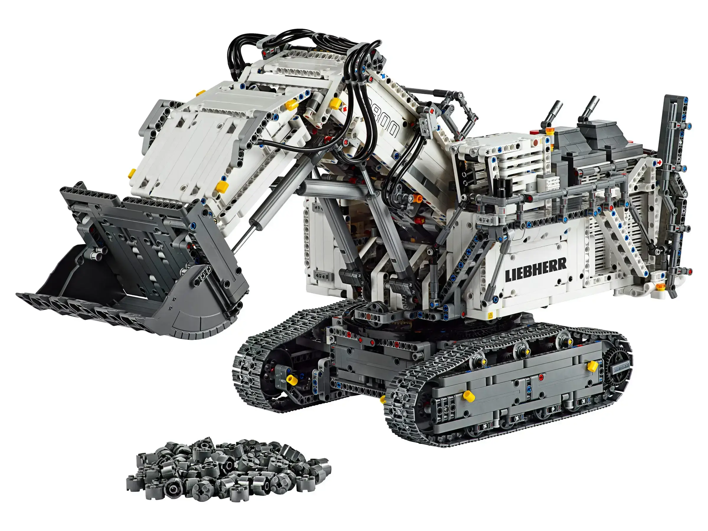 Блоковий конструктор LEGO TECHNIC Екскаватор Liebherr R 9800 (42100) на дистанційному управлінні