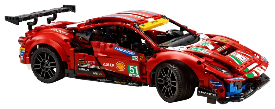 Авто-конструктор LEGO Technic Ferrari 488 GTE AF Corse №51 (42125)