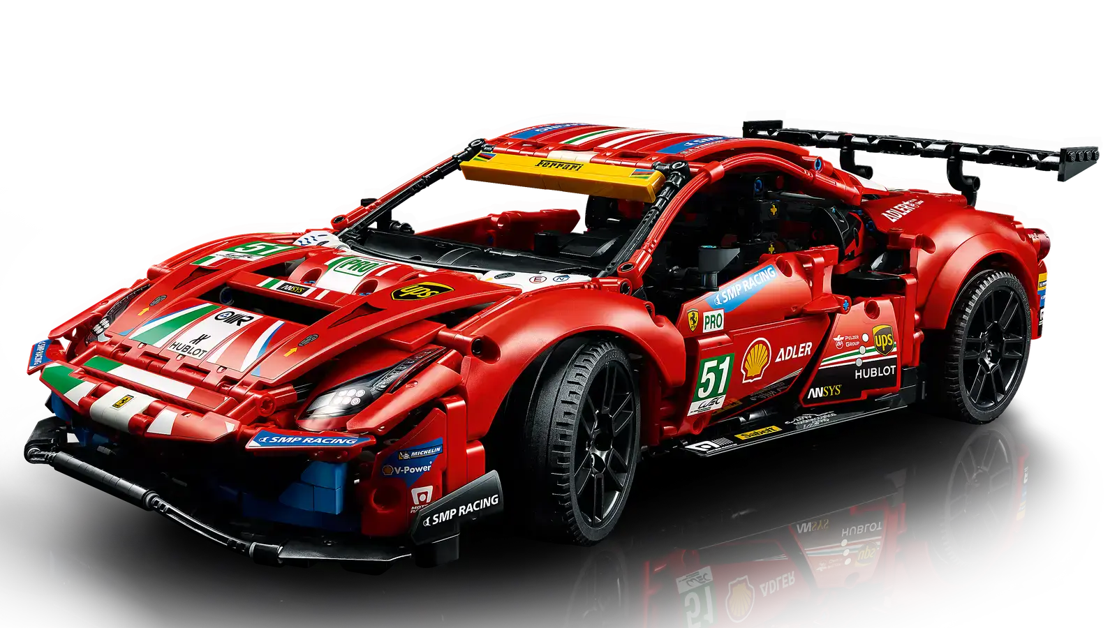 Авто-конструктор LEGO Technic Ferrari 488 GTE AF Corse №51 (42125)