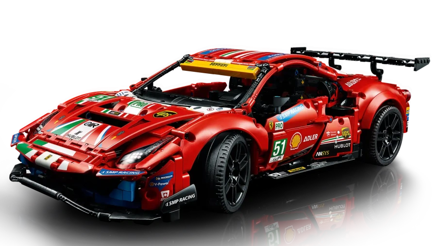 Авто-конструктор LEGO Technic Ferrari 488 GTE AF Corse №51 (42125)