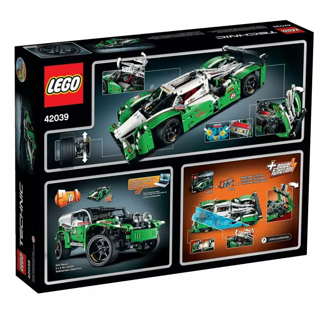 Авто-конструктор LEGO Technic Гоночный автомобиль (42039)