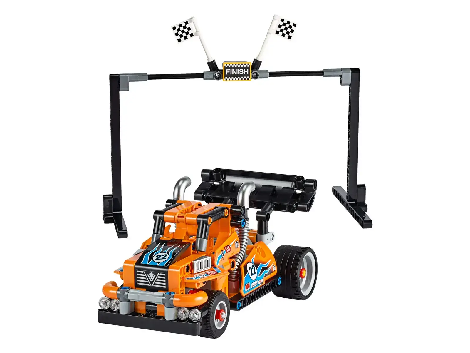 Авто-конструктор LEGO Technic Гоночна вантажівка 2 в 1 (42104)