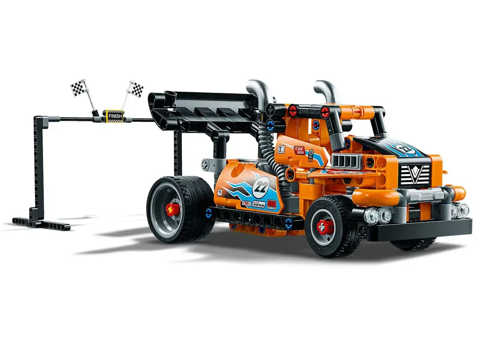Авто-конструктор LEGO Technic Гоночна вантажівка 2 в 1 (42104)