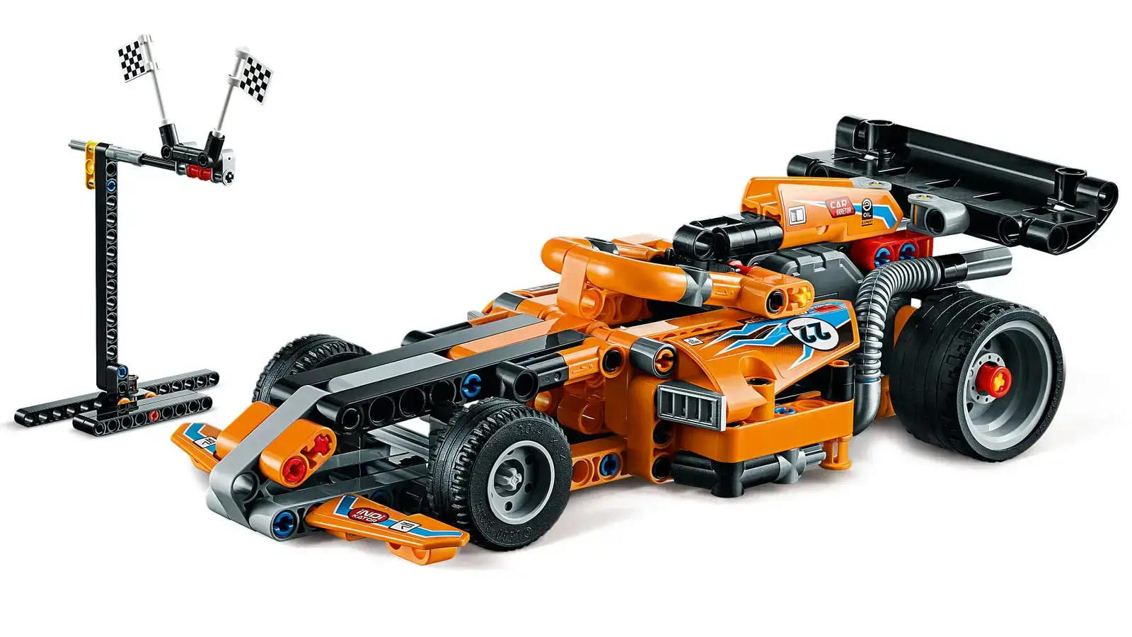 Авто-конструктор LEGO Technic Гоночна вантажівка 2 в 1 (42104)