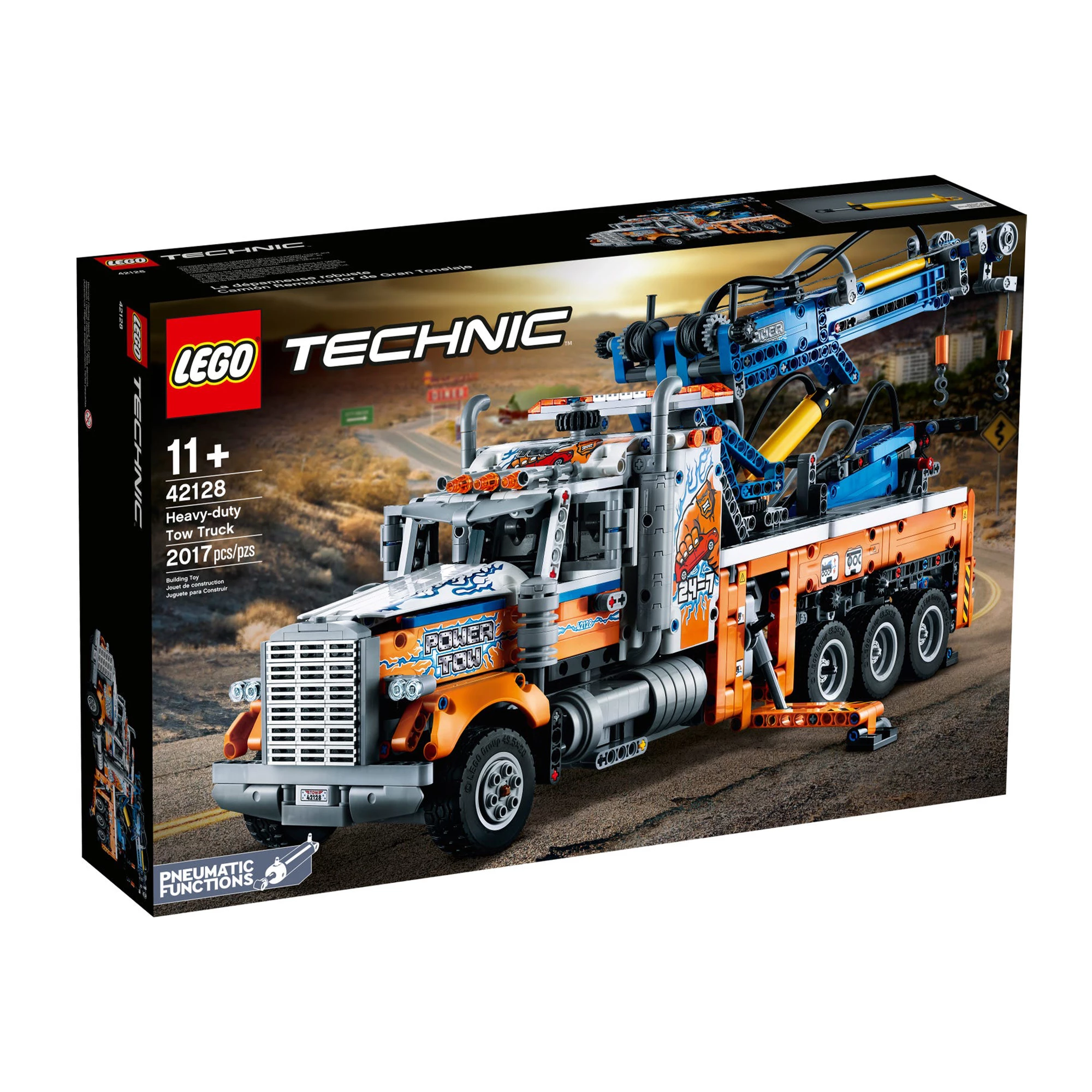 Блоковий конструктор LEGO Technic Вантажний евакуатор (42128)