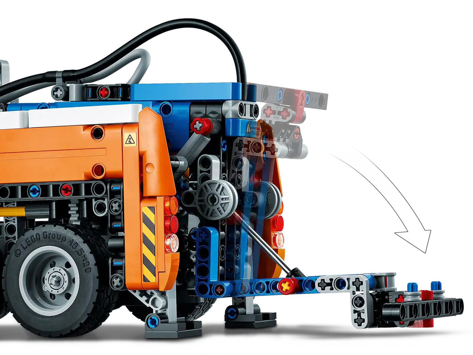 Блоковий конструктор LEGO Technic Вантажний евакуатор (42128)