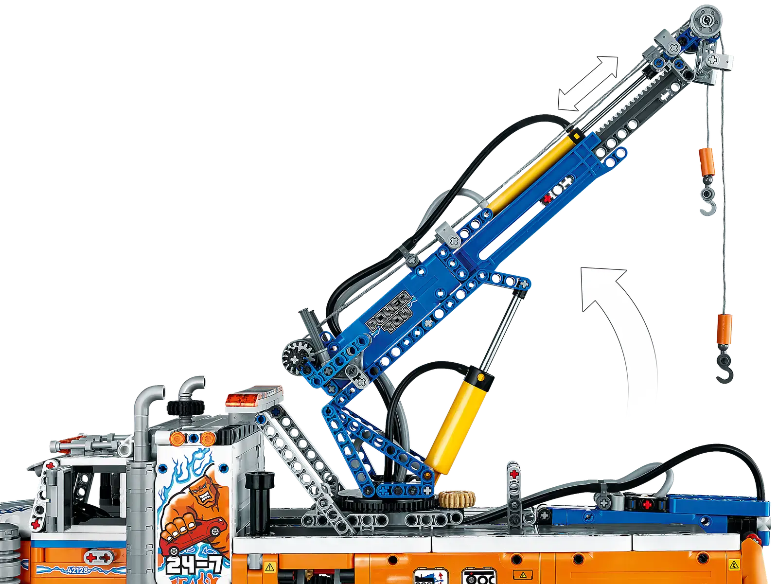 Блоковий конструктор LEGO Technic Вантажний евакуатор (42128)