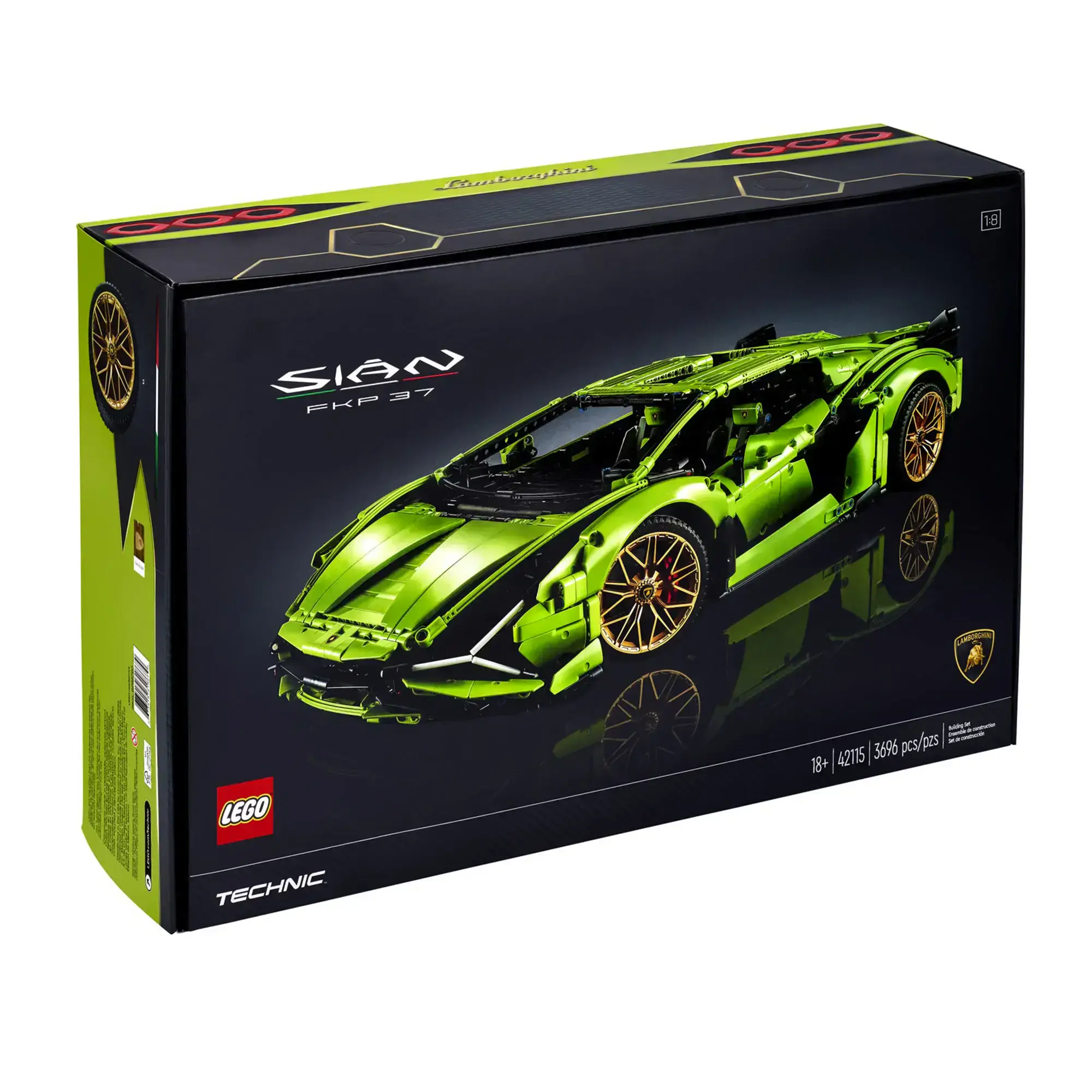 Блочный конструктор LEGO Technic Lamborghini Sian FKP 37 (42115)