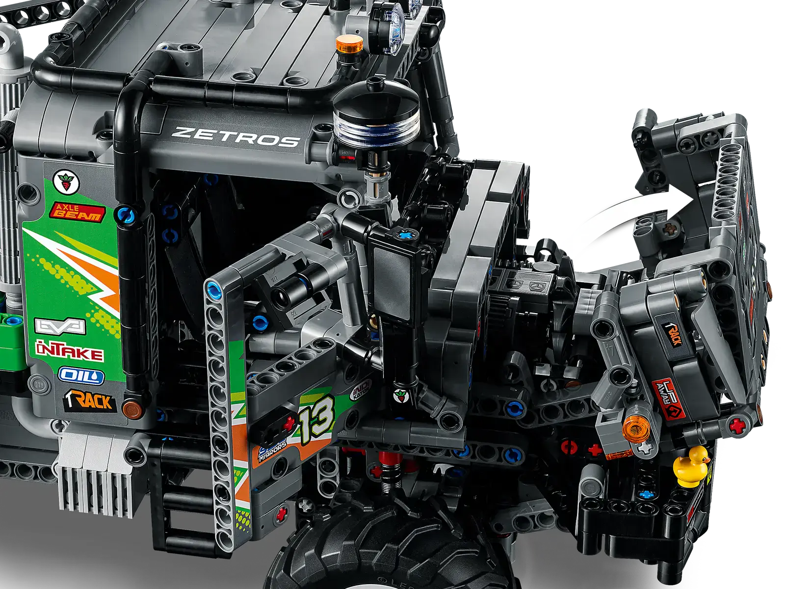 Блочный конструктор LEGO Mercedes-Benz Zetros (42129)