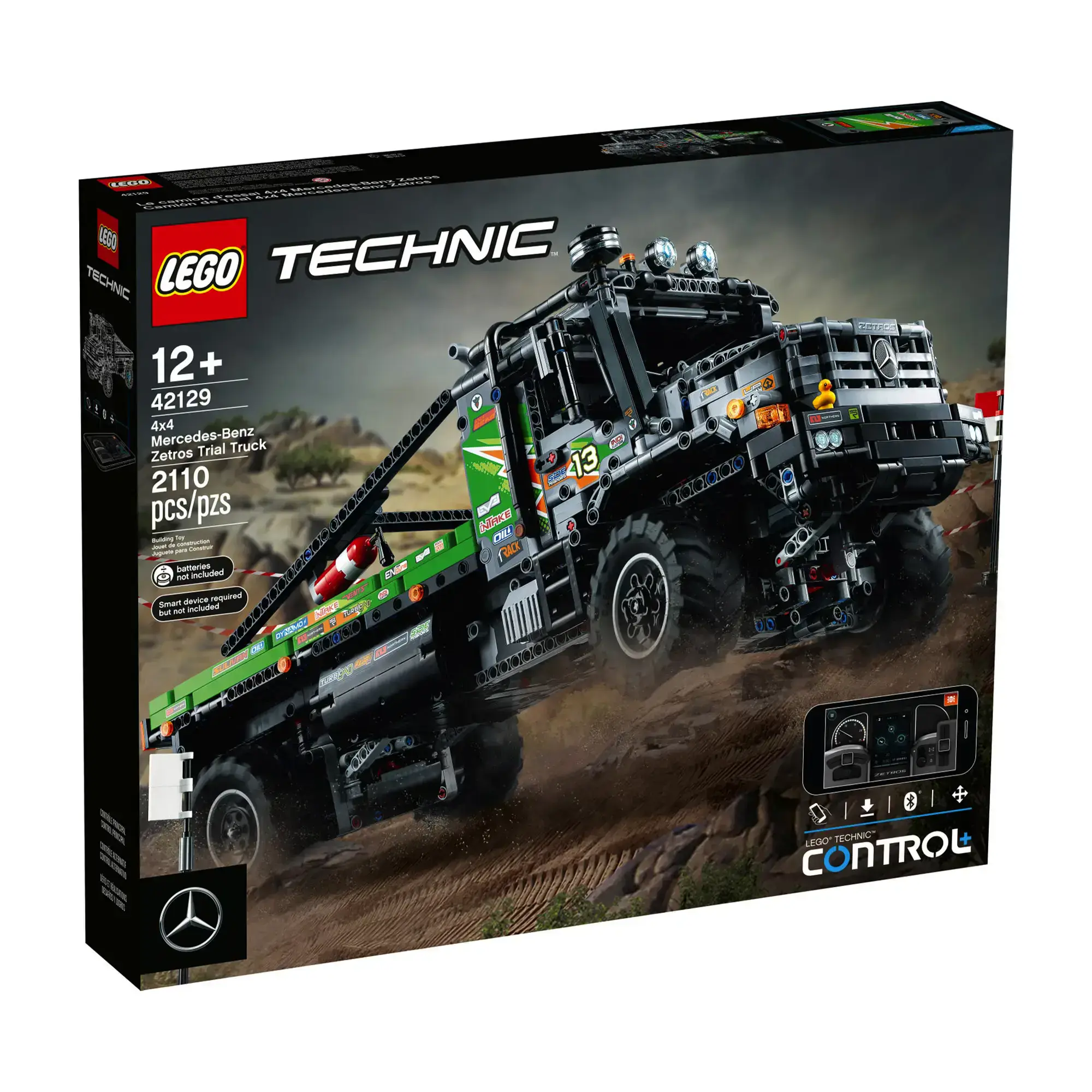 Блочный конструктор LEGO Mercedes-Benz Zetros (42129)