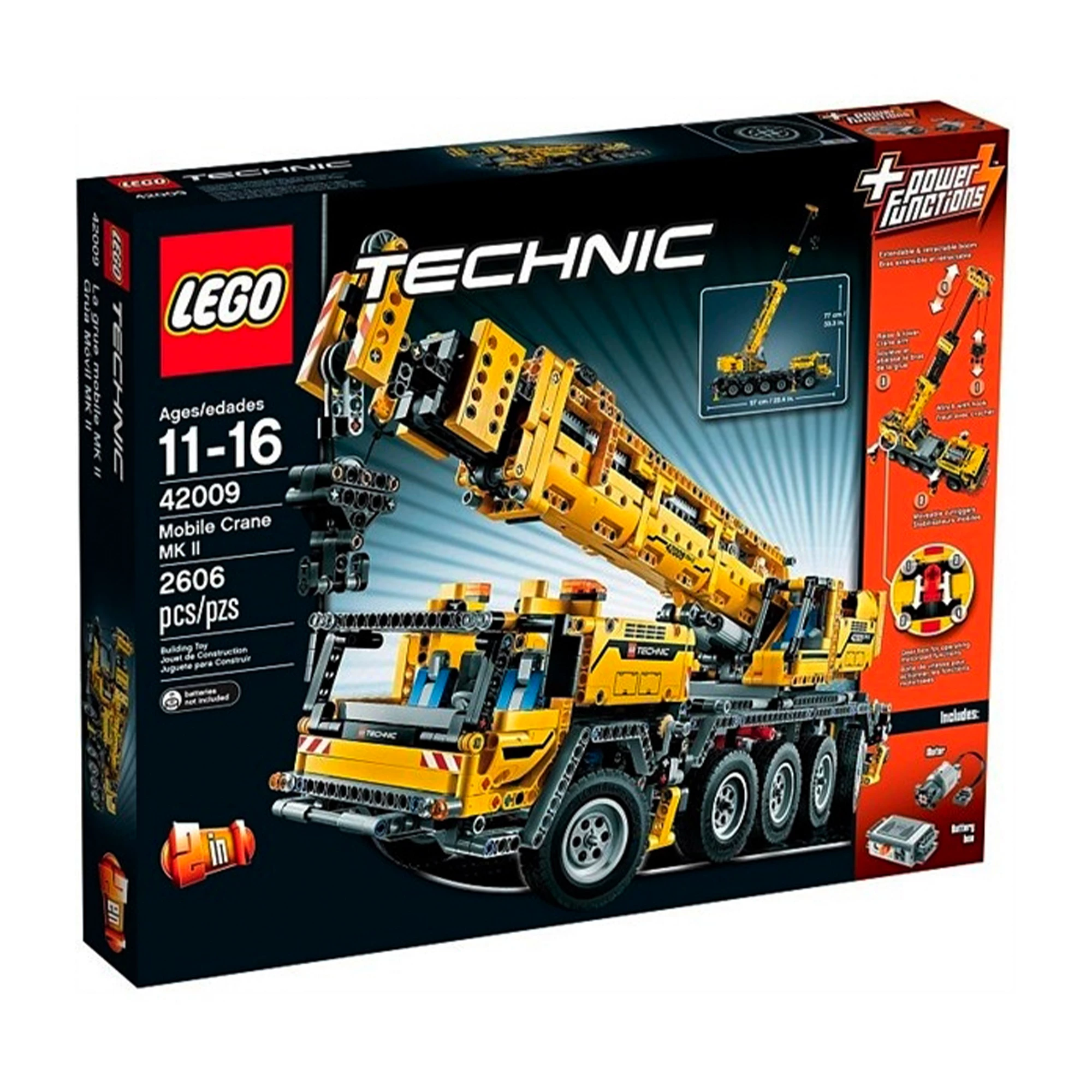 Блочный конструктор LEGO Technic Передвижной кран (42009)