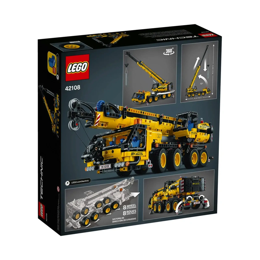 Блоковий конструктор LEGO Technic Пересувний кран (42108)