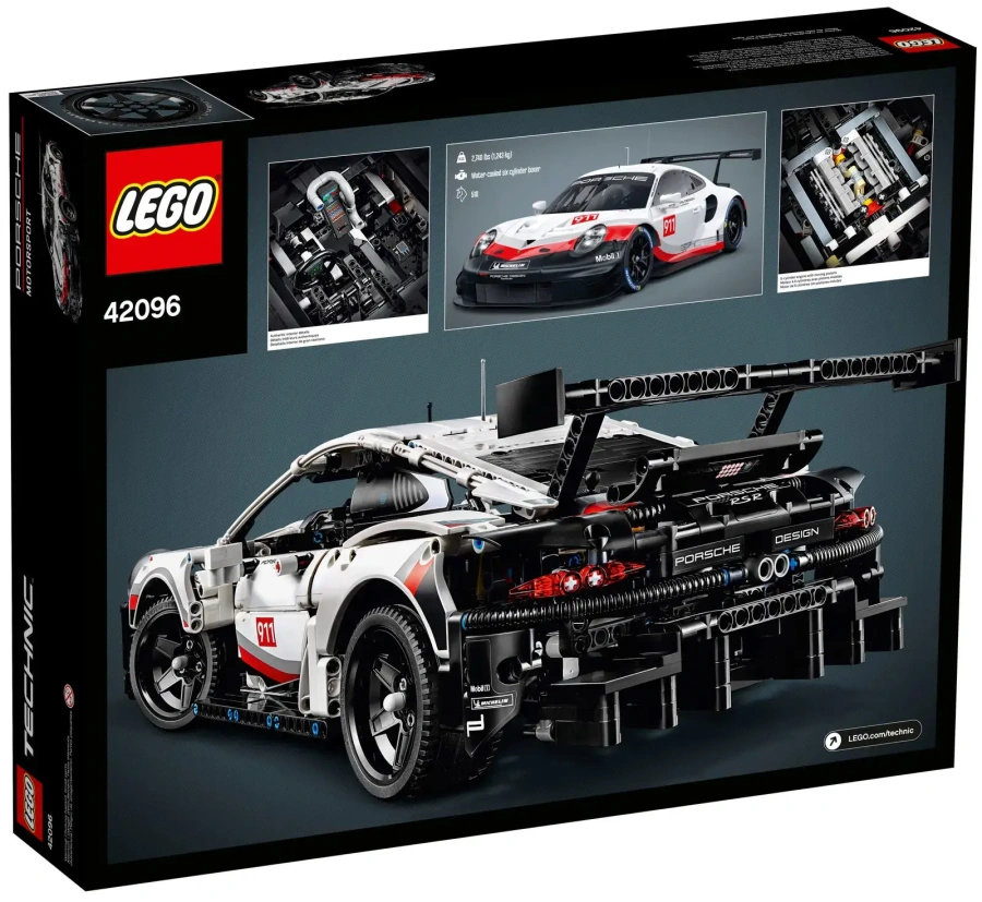 Авто-конструктор LEGO Technic Porsche 911 RSR (42096)