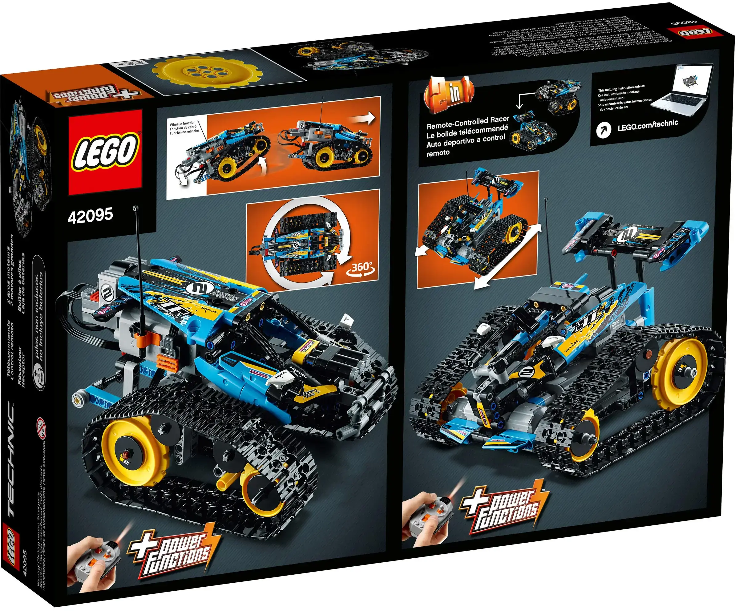 Авто-конструктор LEGO Technic Скоростной вездеход (42095) на радиоуправлении