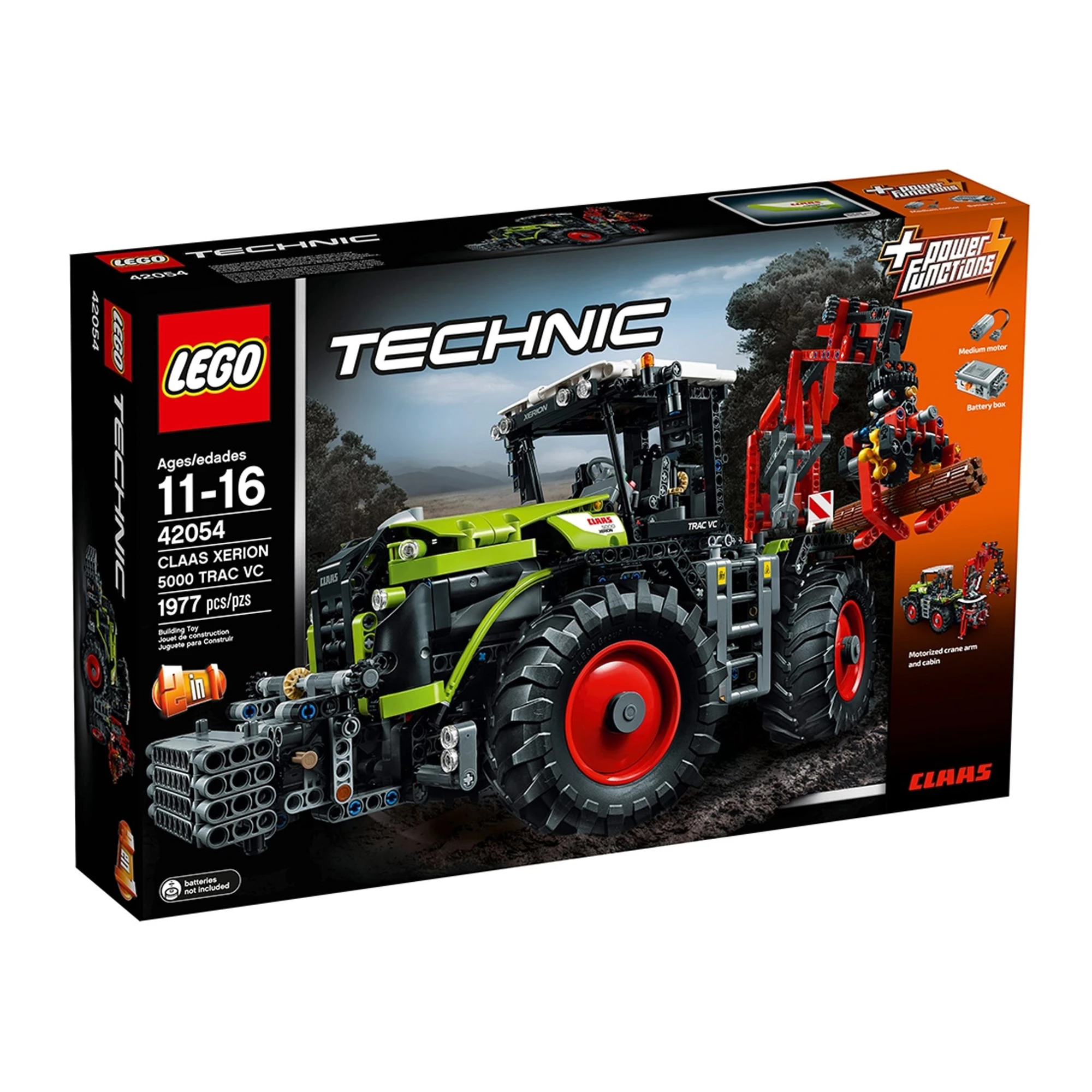 Блоковий конструктор LEGO Technic Трактор CLAAS XERION 5000 TRACTOR (42054)