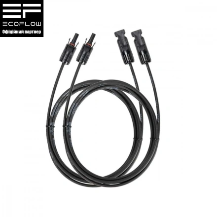 Кабель EcoFlow MC4 Solar Extension Cable (EFMC4-3m)