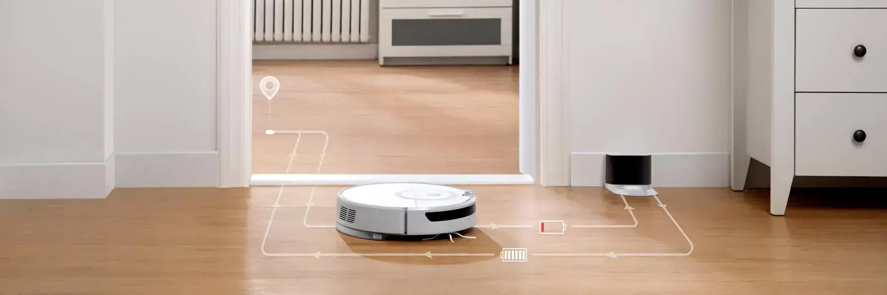 Робот-пылесос RoboRock E5 Vacuum Cleaner Black