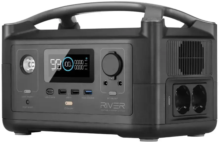 Портативна зарядна станція EcoFlow RIVER (EFRIVER600-EU)