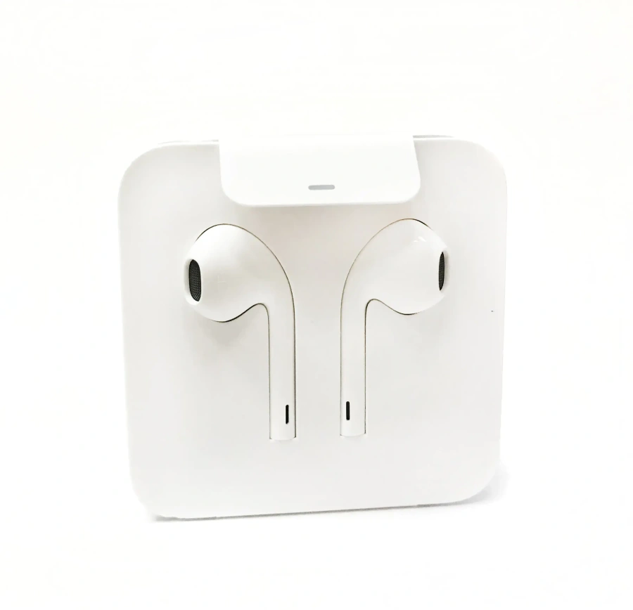 Навушники Apple EarPods with Lightning Connector (MMTN2) NO BOX з комплекту від iPhone
