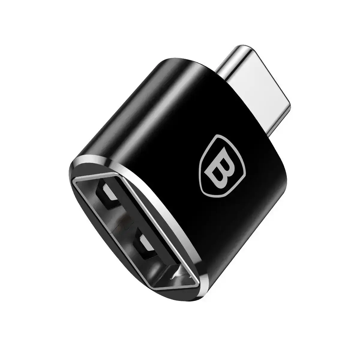 Адаптер USB Type-C Baseus USB Female To Type-C Male Adapter Converter - Black (CATOTG-01)