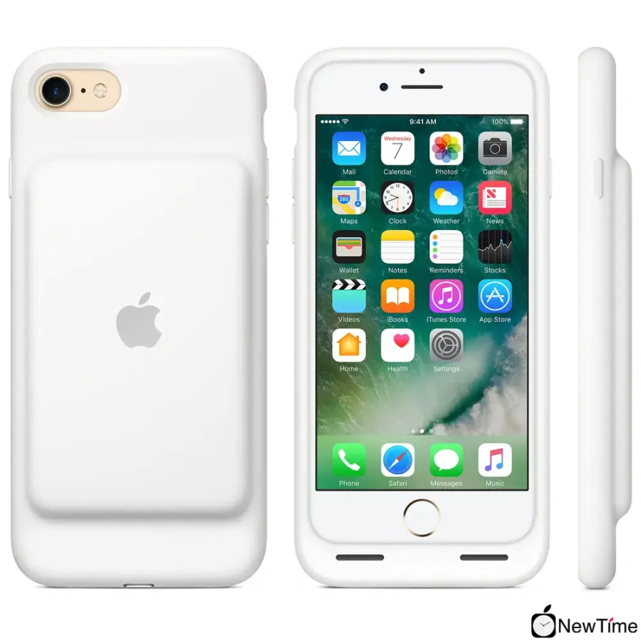 Чехол Apple iPhone 7/8/SE-2 Smart Battery Case - White (MN012)