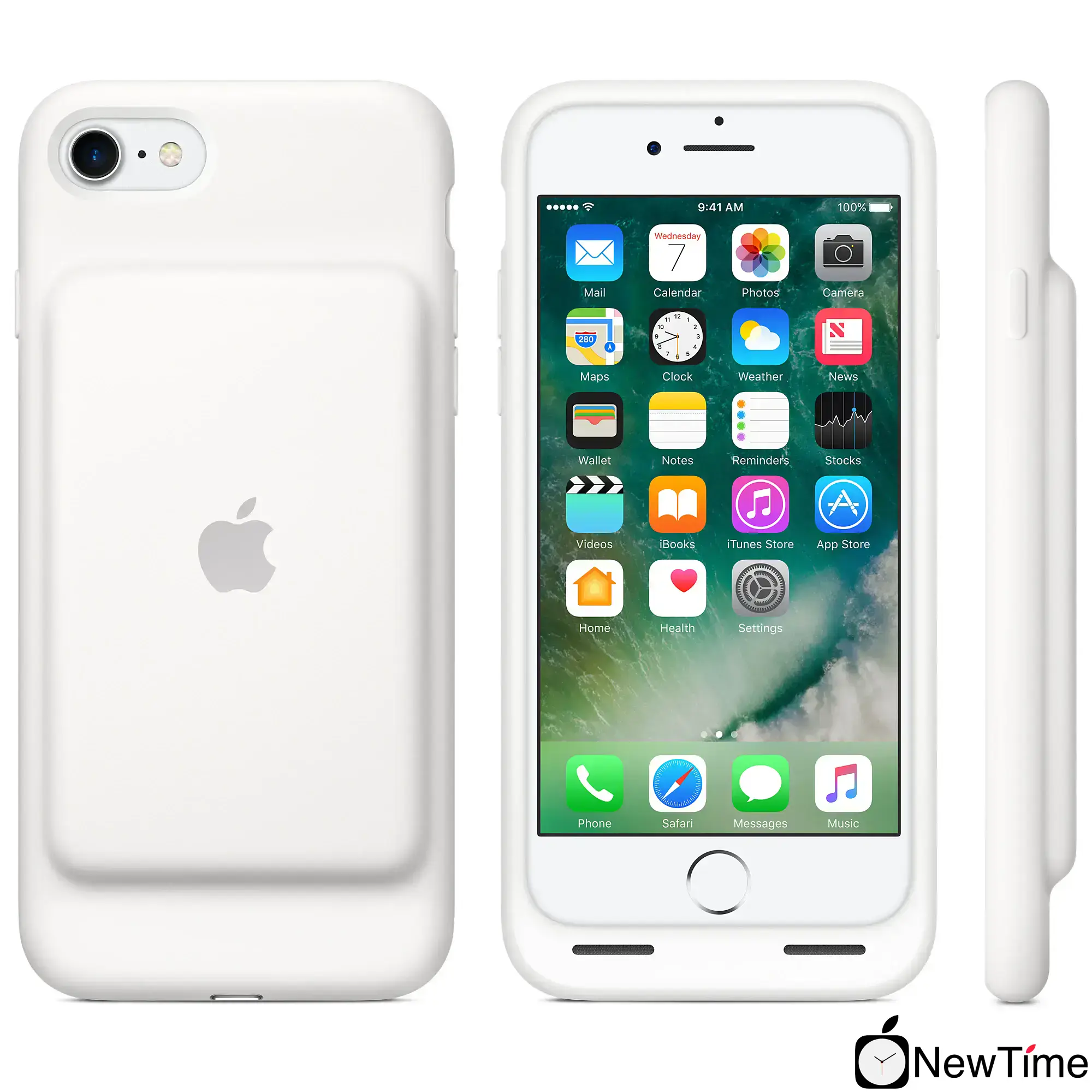 Чехол Apple iPhone 7/8/SE-2 Smart Battery Case - White (MN012)