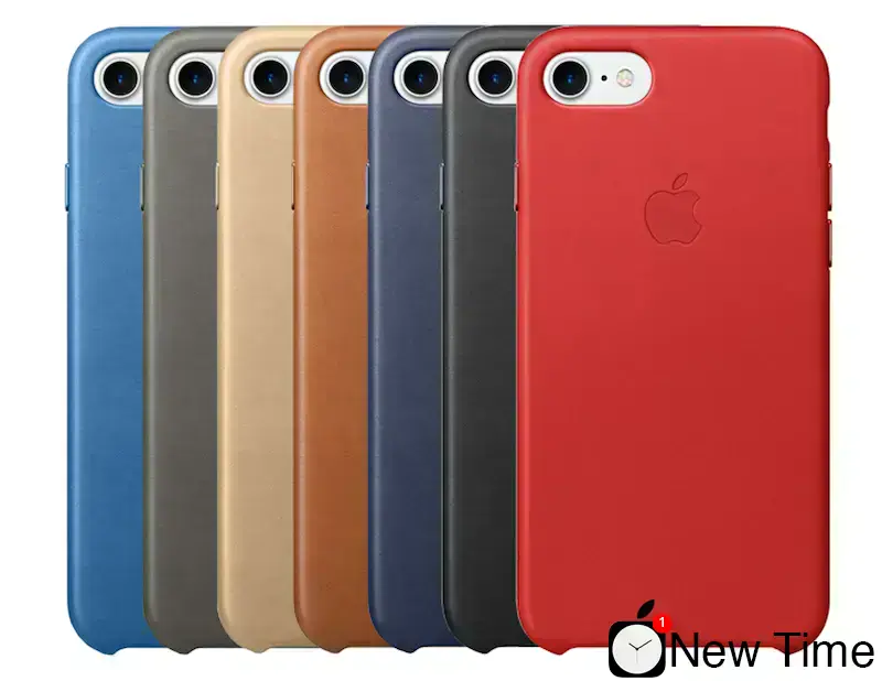 Чехол Apple iPhone 7/8/SE-2 Leather Case - Saddle Brown (MMY22, MQH72)