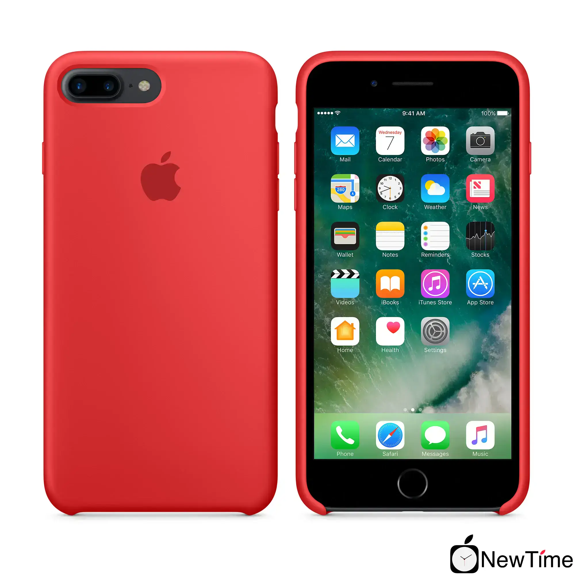 Чохол Apple iPhone 7/8 Plus Silicone Case - (PRODUCT)RED (MMQV2, MQH12)