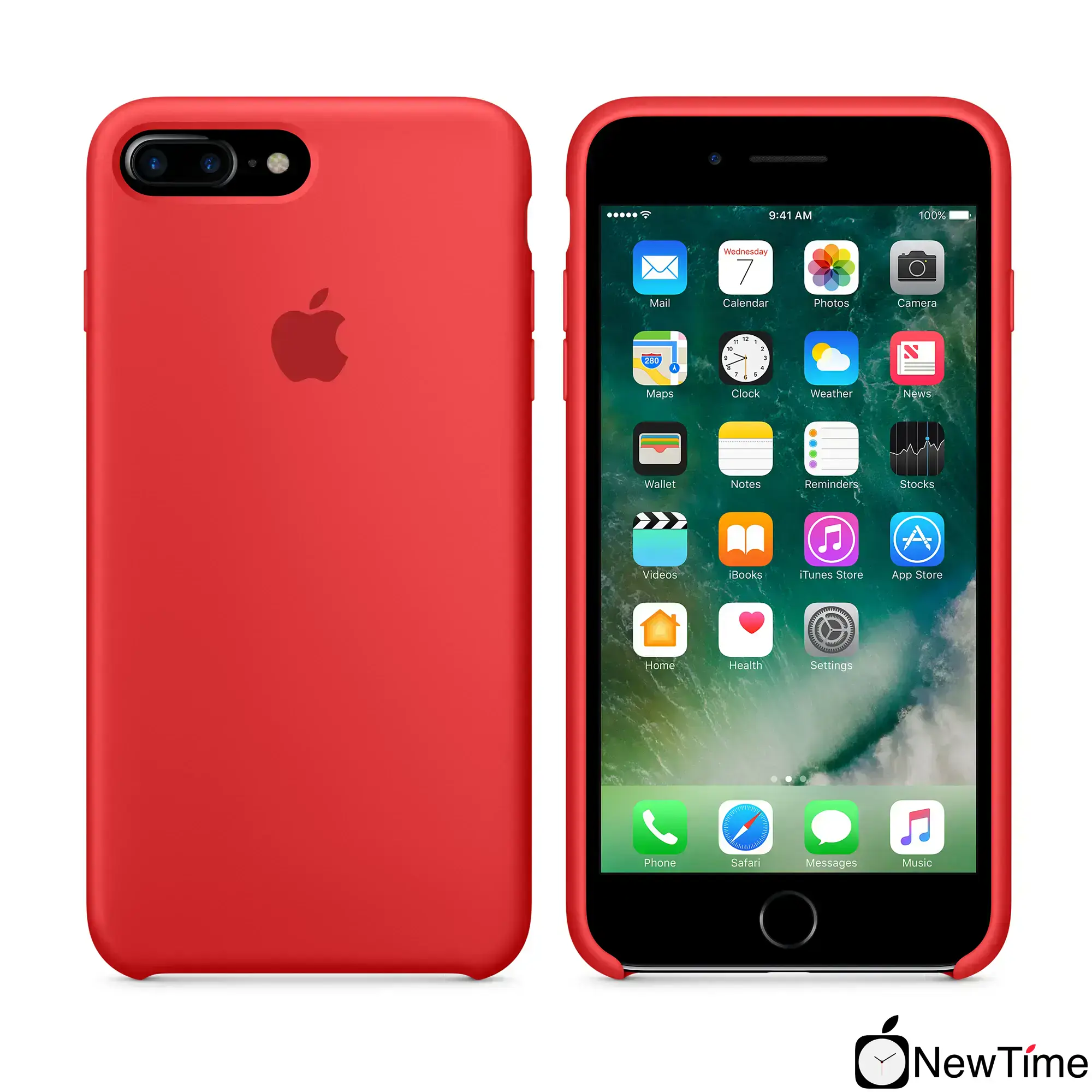 Чохол Apple iPhone 7/8 Plus Silicone Case - (PRODUCT)RED (MMQV2, MQH12)