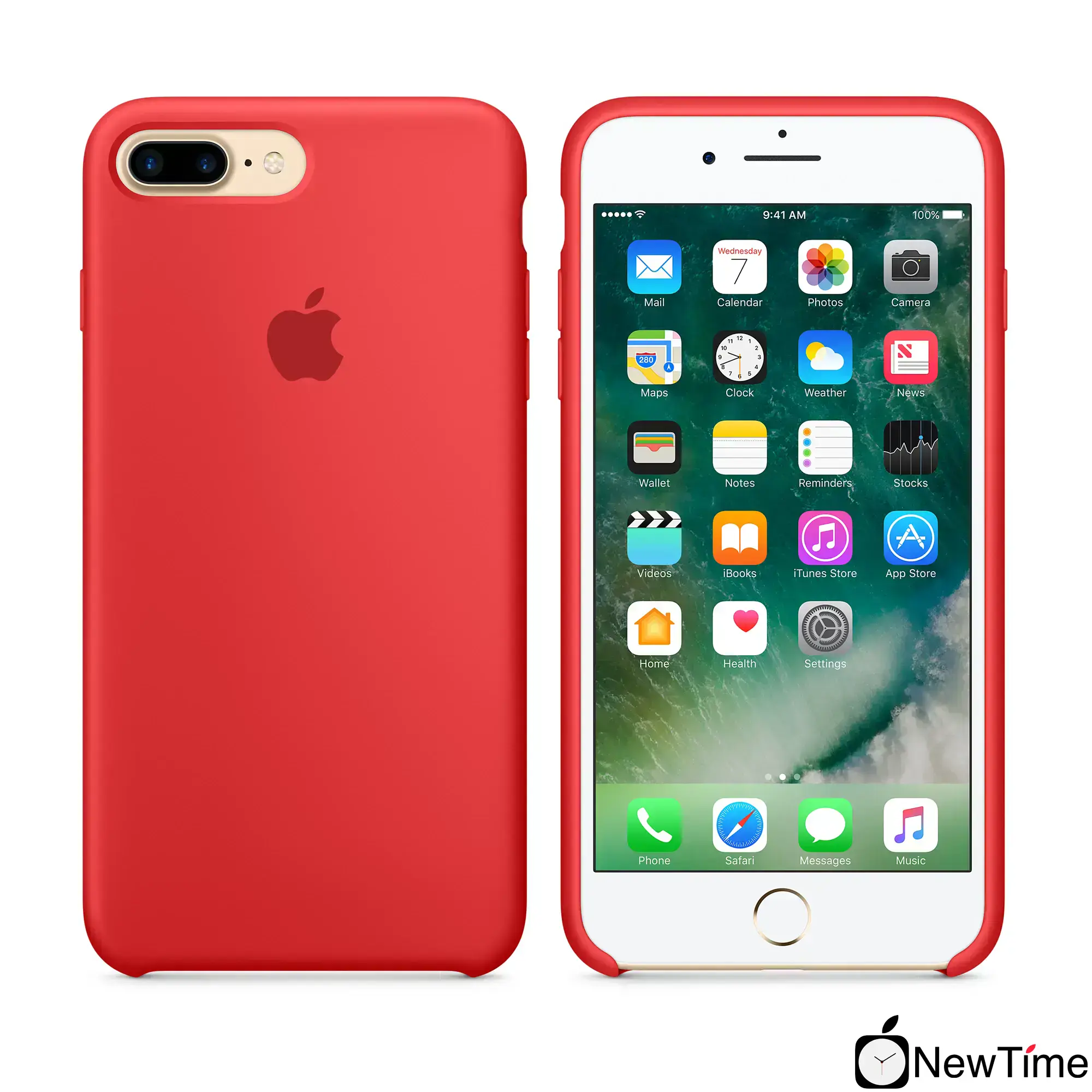 Чохол Apple iPhone 7/8 Plus Silicone Case - (PRODUCT)RED (MMQV2, MQH12)