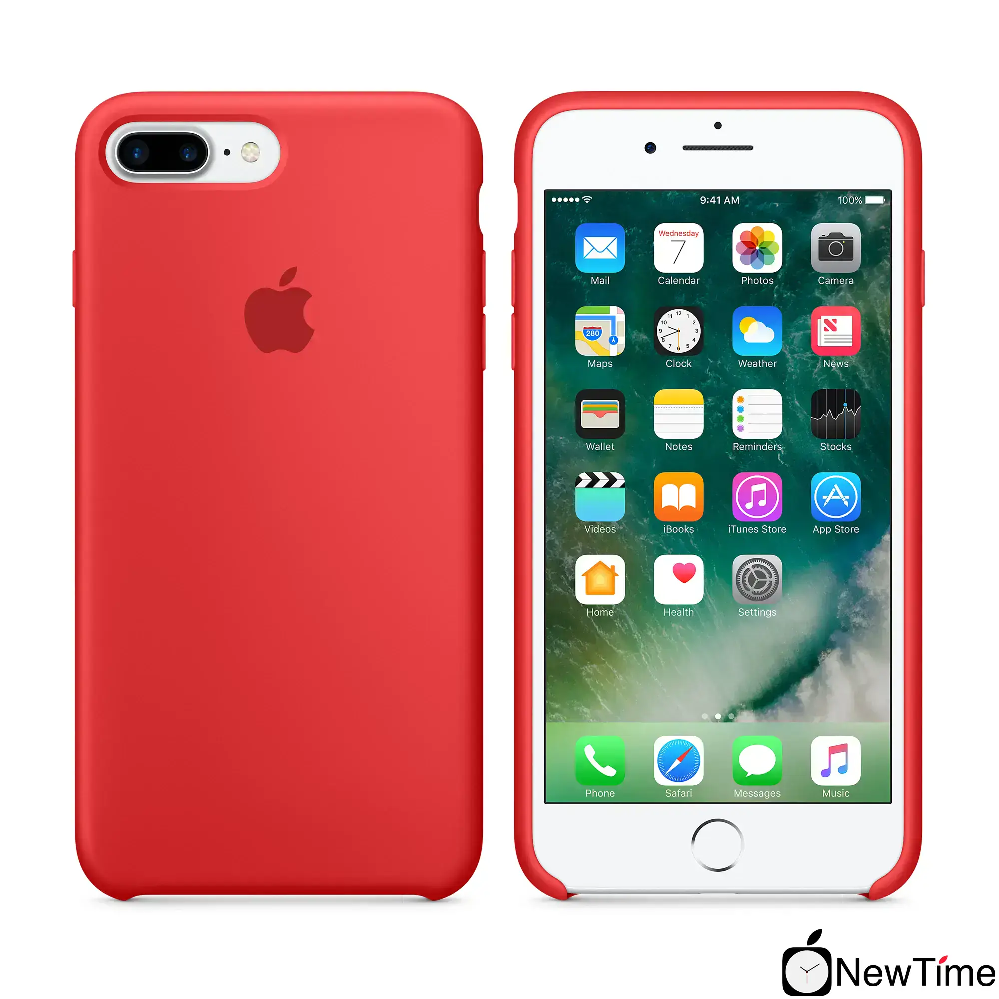 Чохол Apple iPhone 7/8 Plus Silicone Case - (PRODUCT)RED (MMQV2, MQH12)