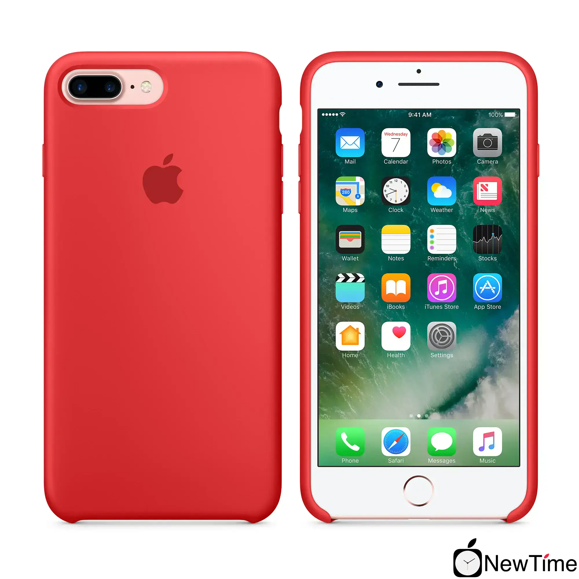 Чохол Apple iPhone 7/8 Plus Silicone Case - (PRODUCT)RED (MMQV2, MQH12)