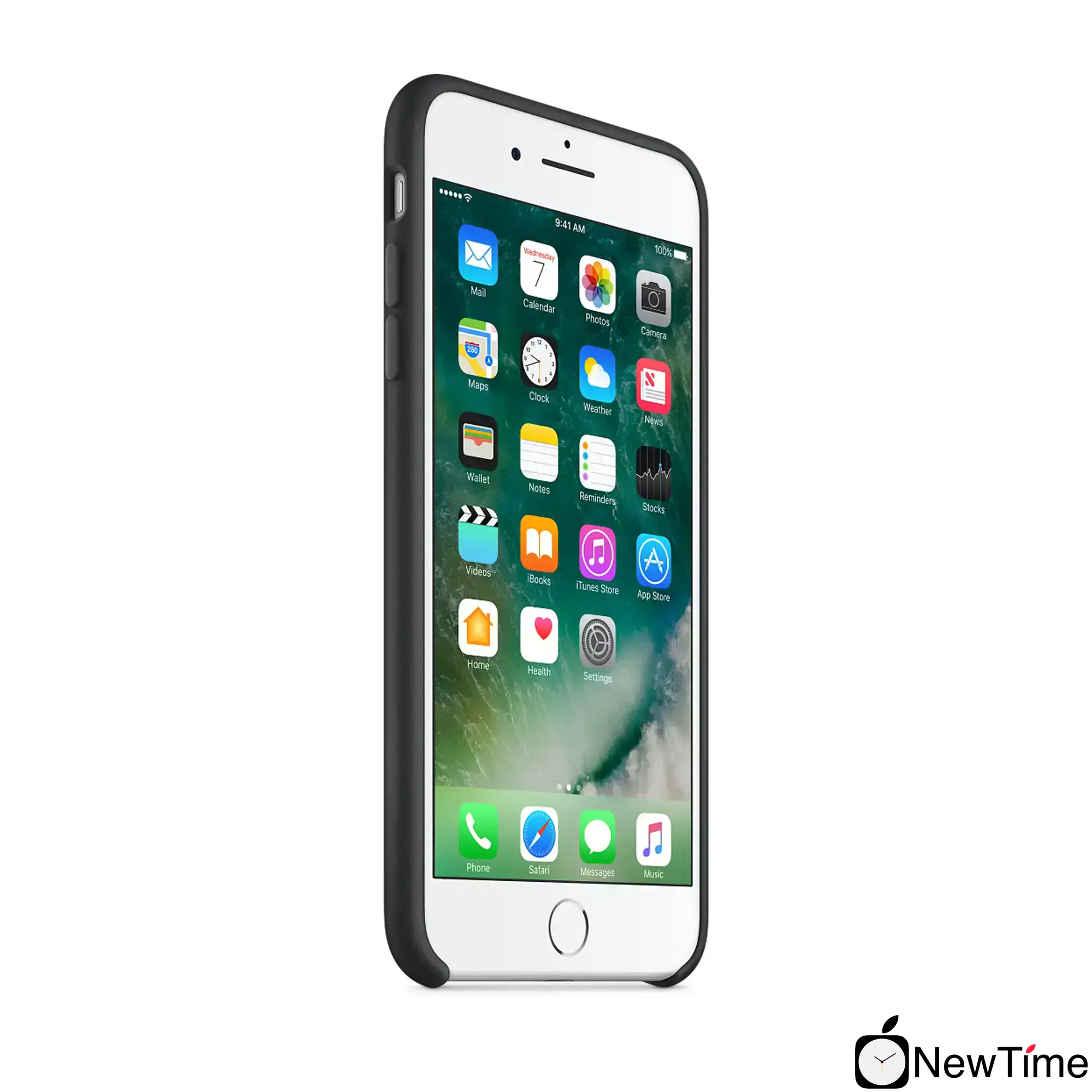 Чохол Apple iPhone 7/8 Plus Silicone Case - Black (MMQR2, MQGW2)