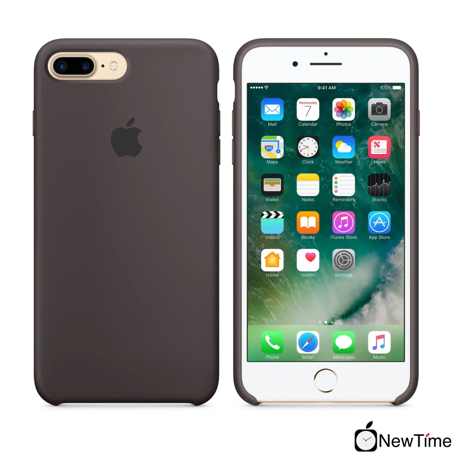 Чохол Apple iPhone 7/8 Plus Silicone Case - Cocoa (MMT12)