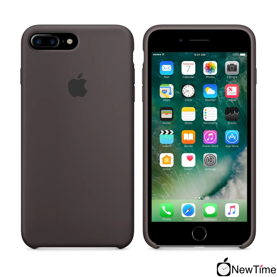 Чохол Apple iPhone 7/8 Plus Silicone Case - Cocoa (MMT12)